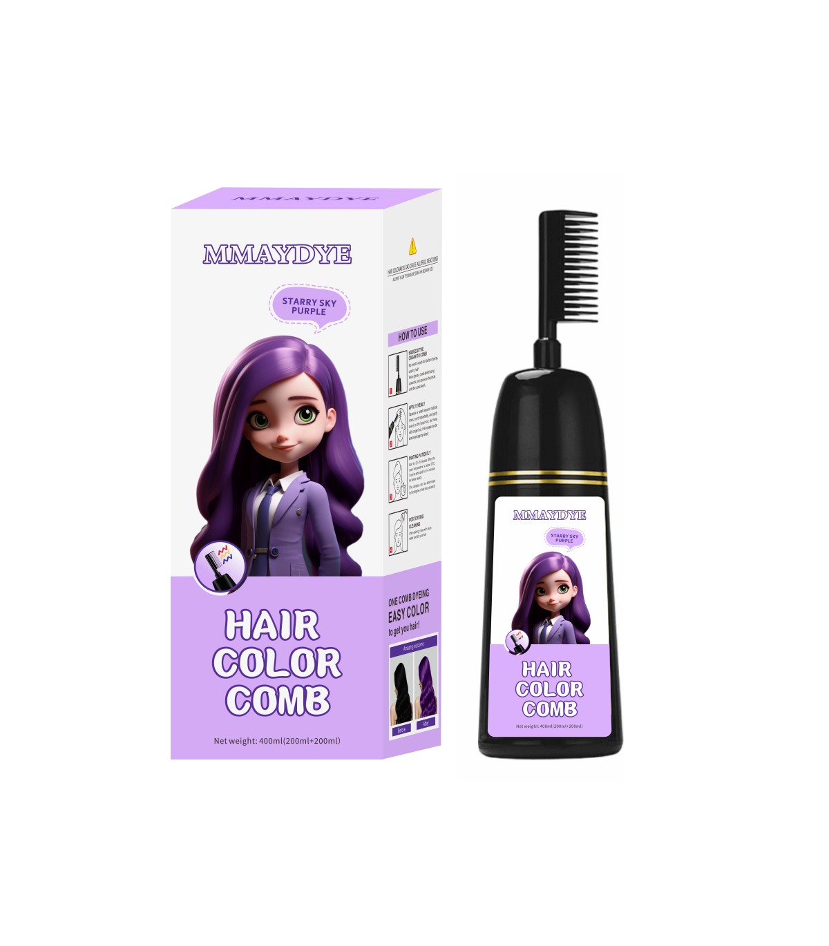 HAIR COLOR COMB