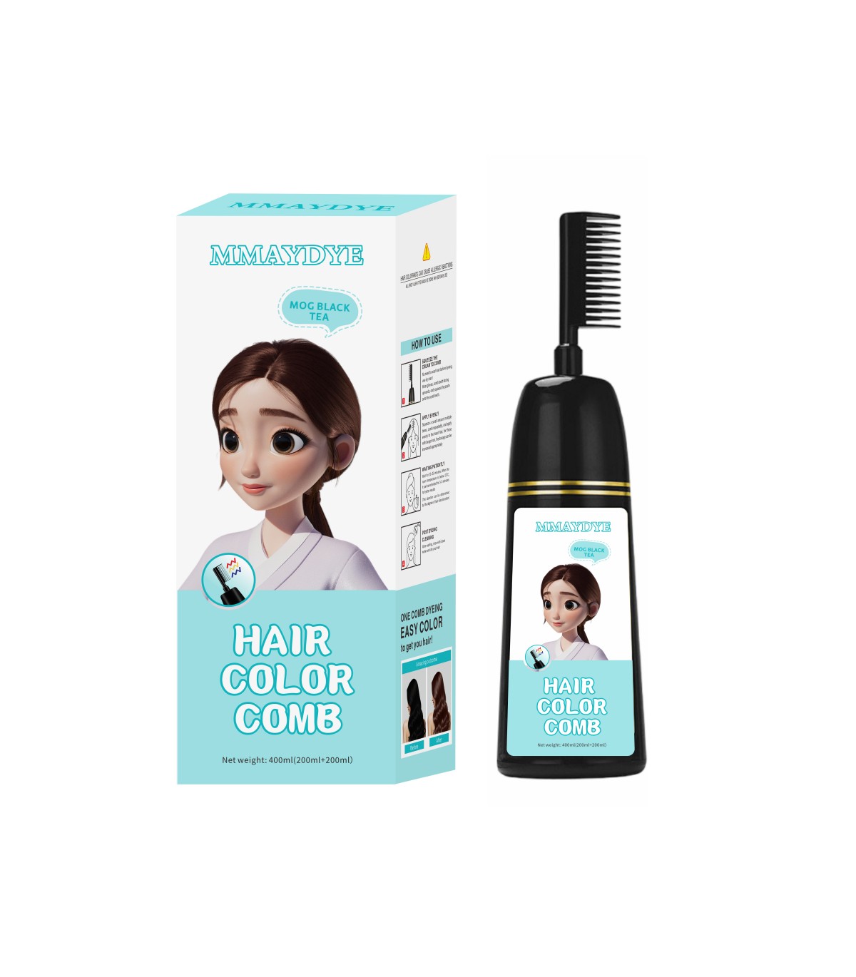 HAIR COLOR COMB