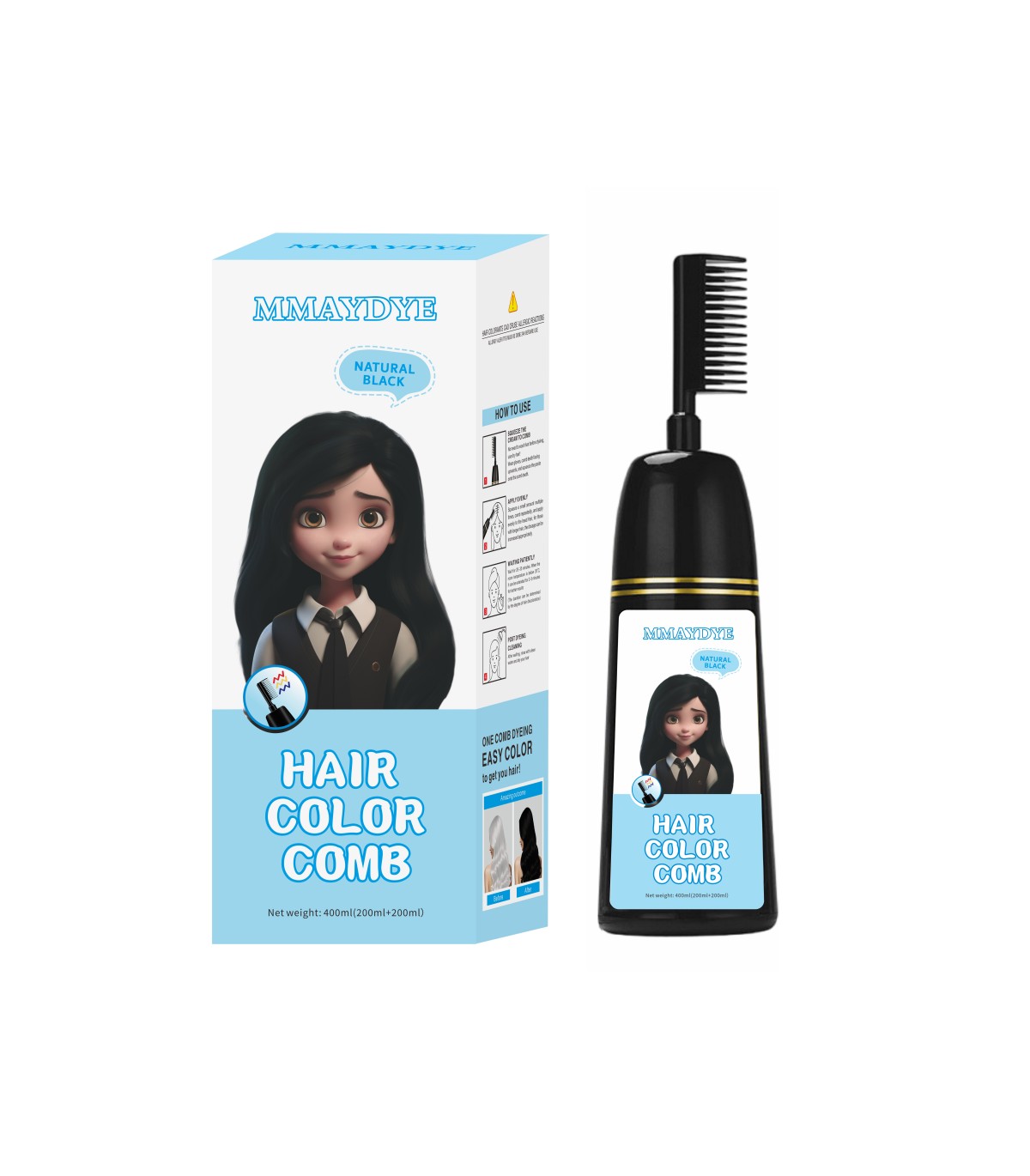 HAIR COLOR COMB