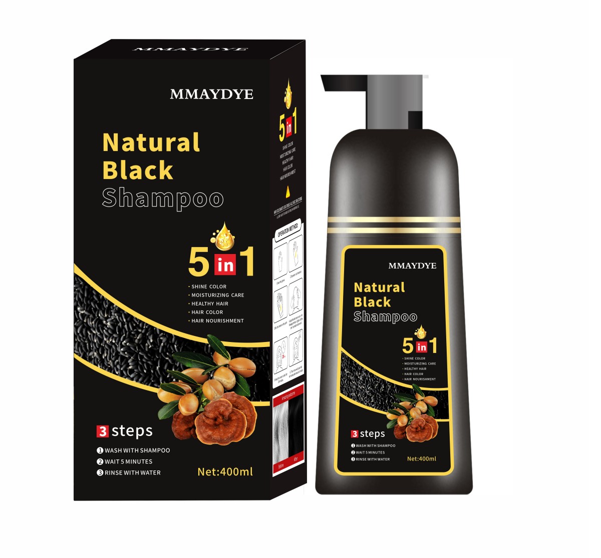 BLACK HAIR SHAMPOO